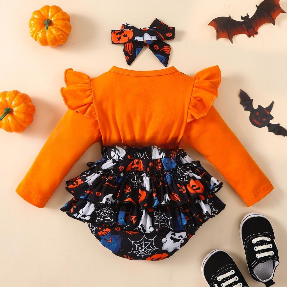 Chic Halloween Layered Romper - I Love Goods