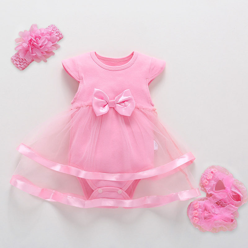 New Baby Girl Birthday Princess Dress - I Love Goods