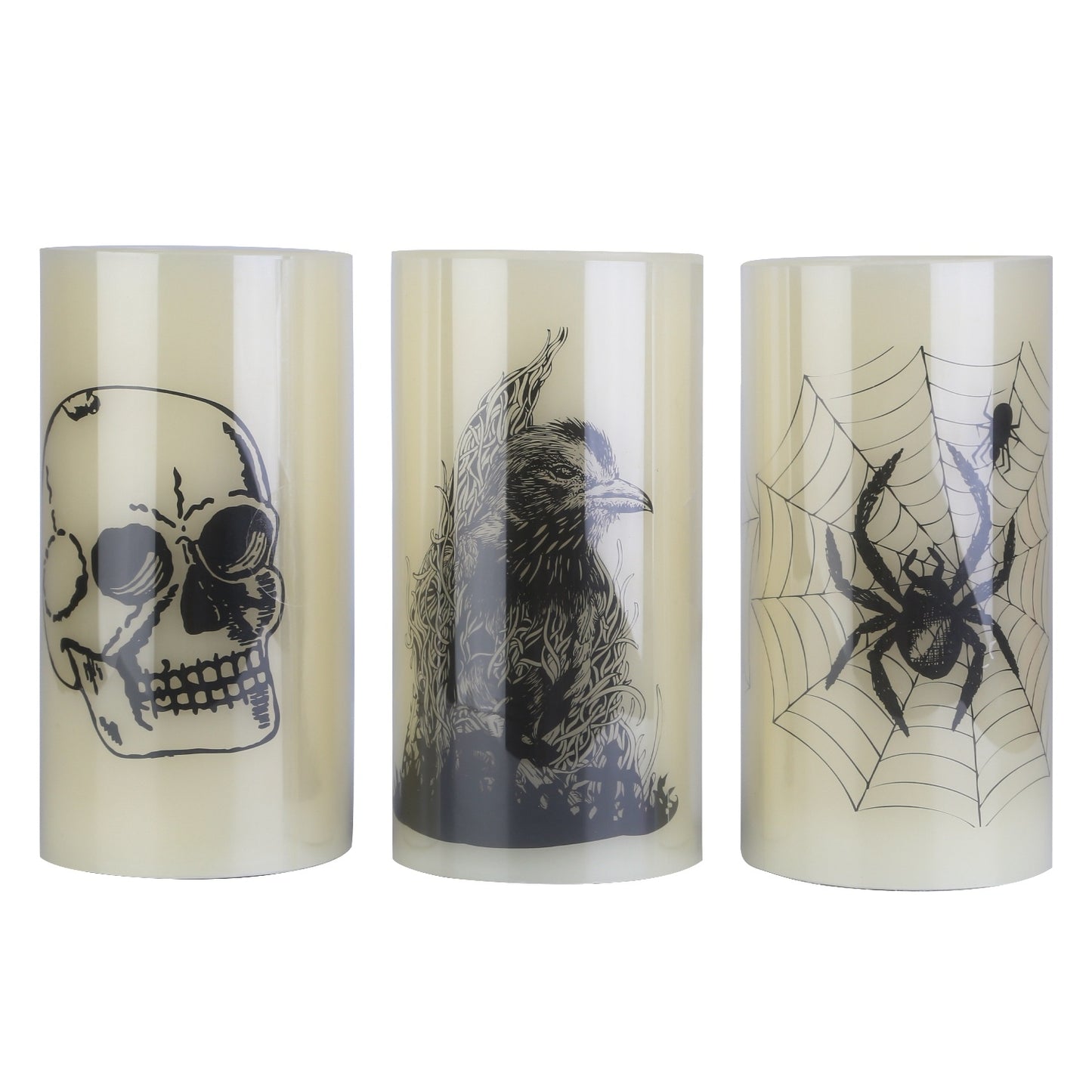 Spooky Glow 3PK Flameless Candles - I Love Goods