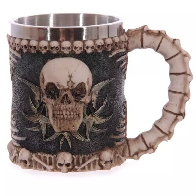 400ML 3D Skull Mugs Coffee - I Love Goods