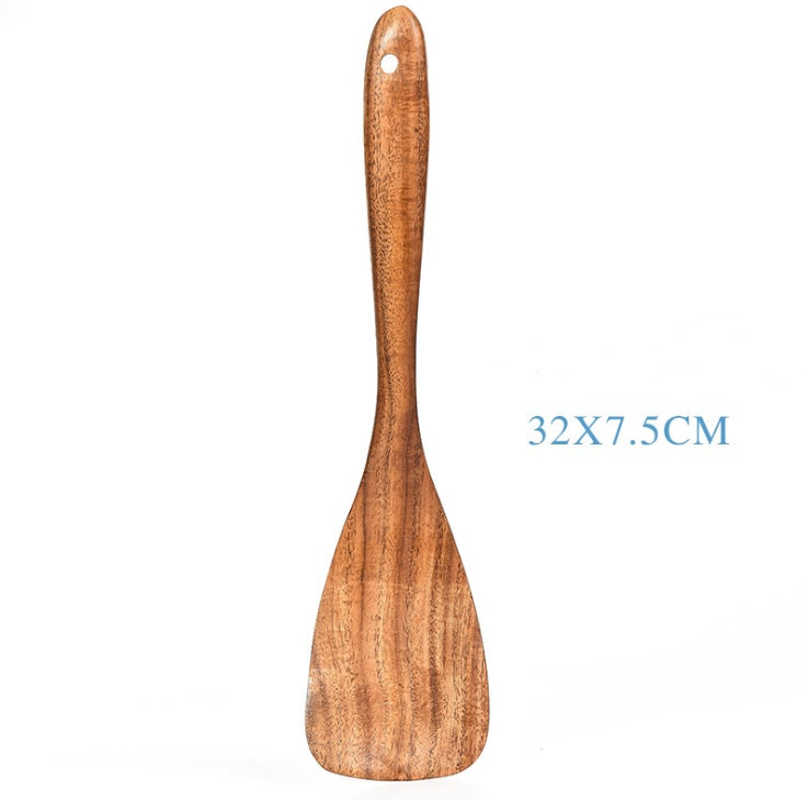 Natural Teak Wood Cooking Tool Set - I Love Goods