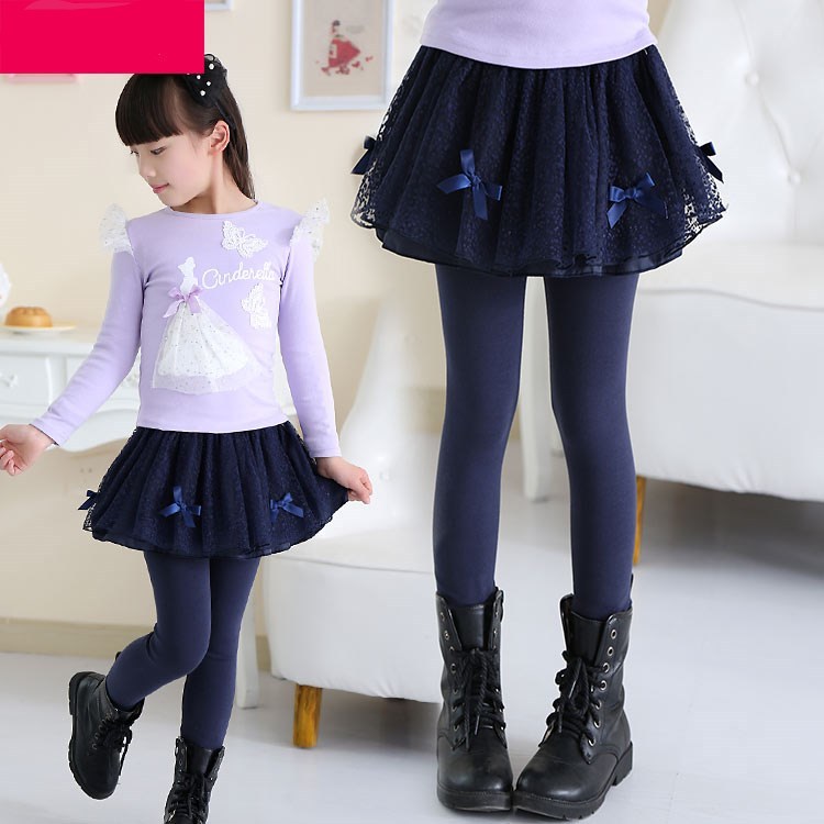 Girls leggings hakama - I Love Goods