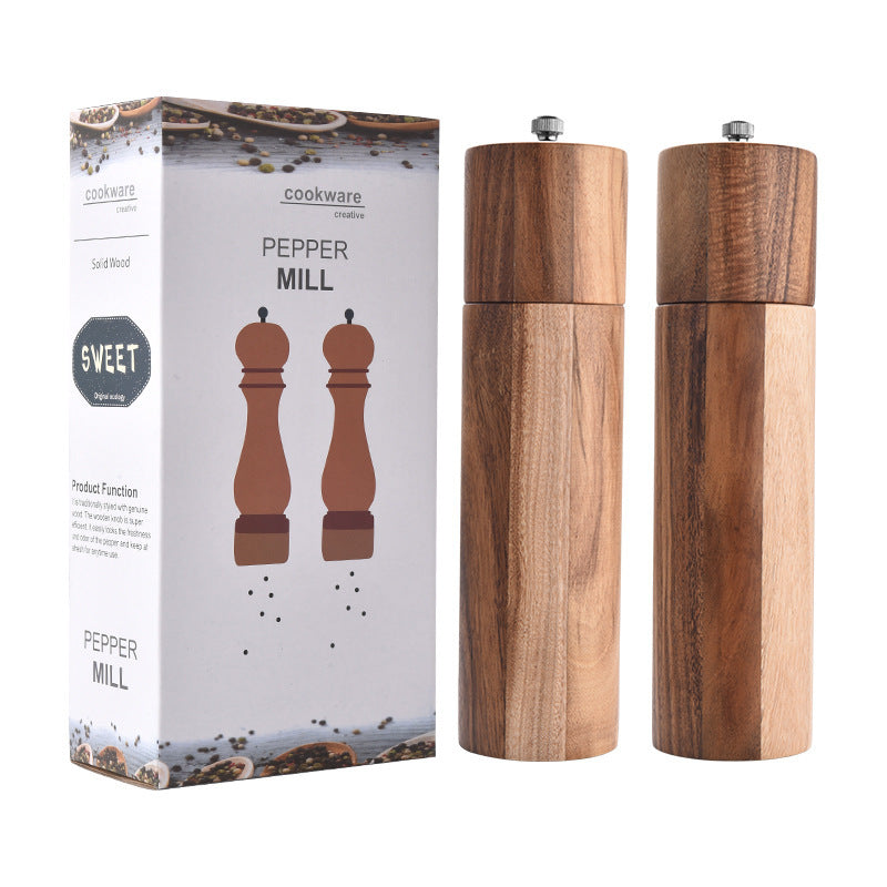 Cylindrical ceramic core manual pepper grinder - I Love Goods