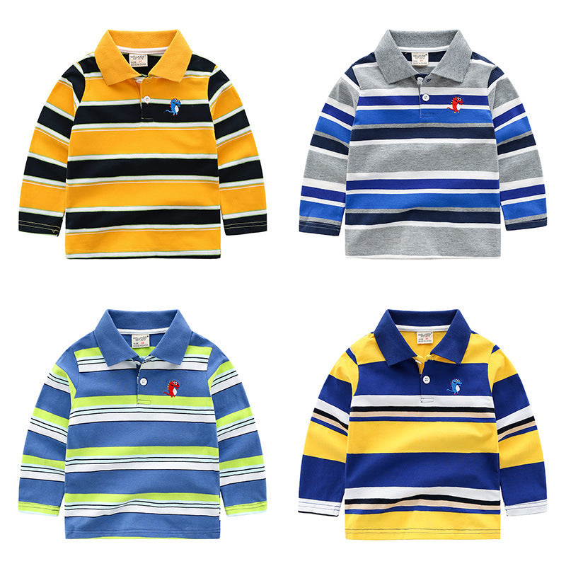 Boys striped long sleeve T-shirt - I Love Goods