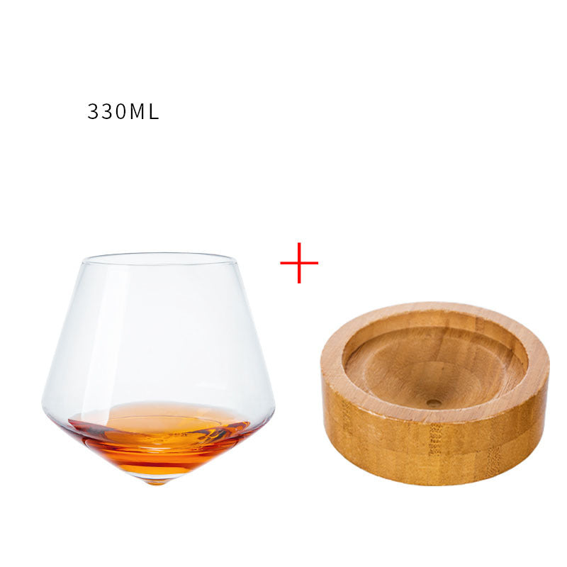 Handmade Crystal Tumbler Wine Glass - I Love Goods