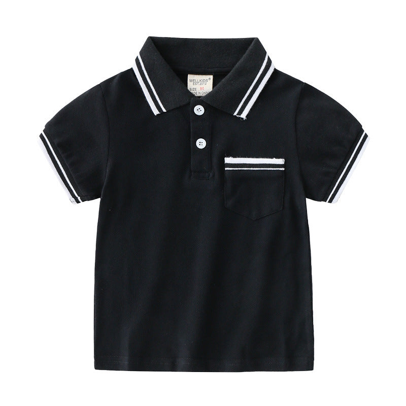 Boys' T-Shirt Summer Polo Shirt - I Love Goods