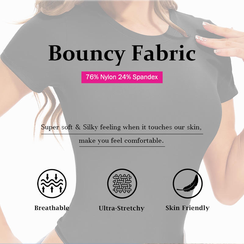 Second-Skin Short-Sleeve Shapewear - I Love Goods