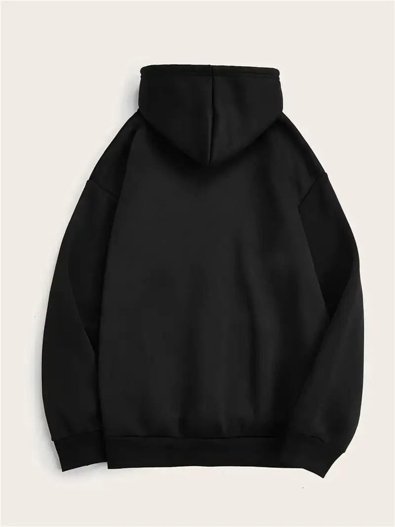 Men's Creepy Printed Hooded Sweatshirt - I Love Goods