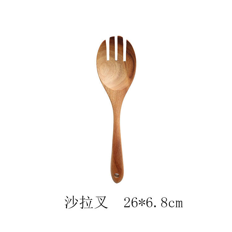Natural Teak Wood Cooking Tool Set - I Love Goods