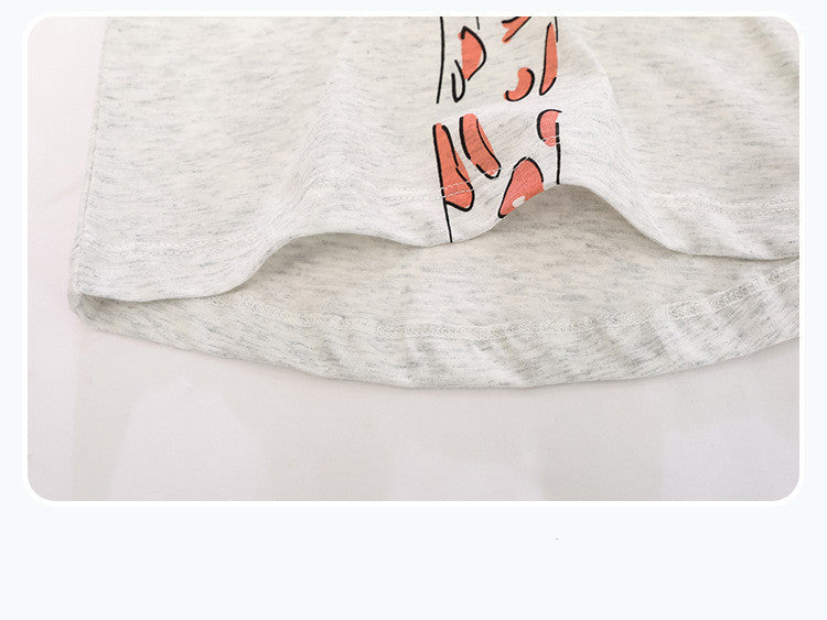 Round Neck Children's Top Bottoming Shirt - I Love Goods