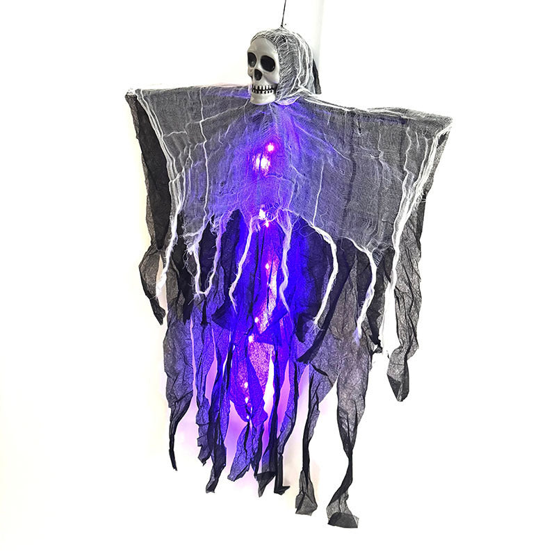 Outdoor Horror Hanging Skull Prop - I Love Goods