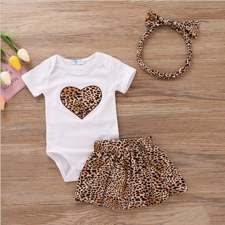 Printed Love Romper Children's clothing - I Love Goods