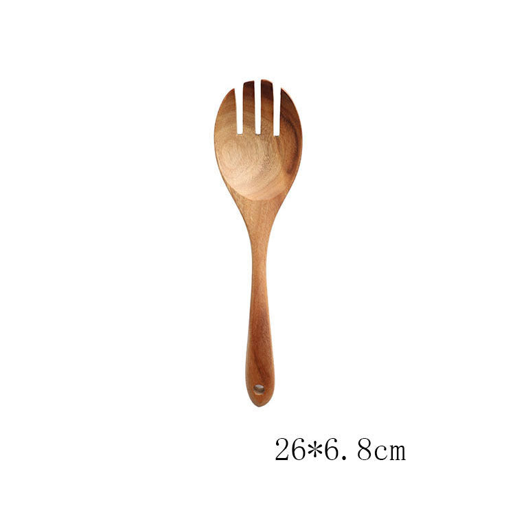 Natural Teak Wood Cooking Tool Set - I Love Goods
