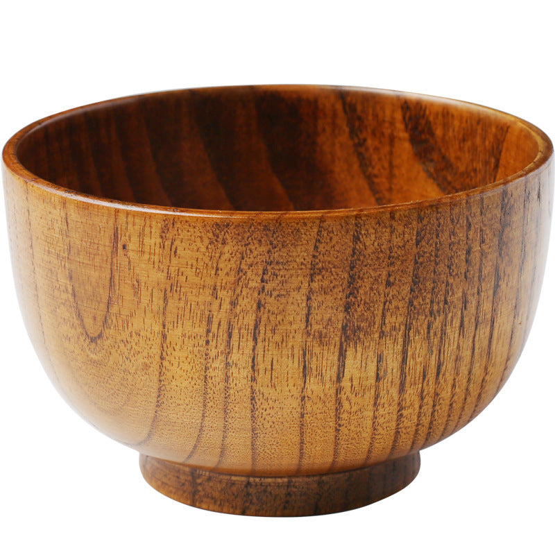 Retro Japanese style wooden tableware - I Love Goods