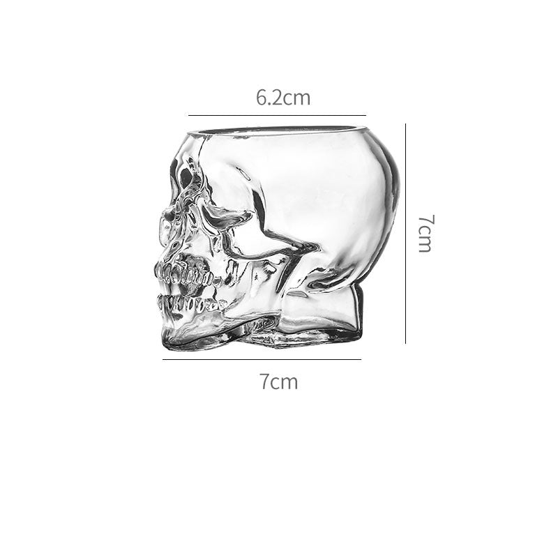 The Gothic Skull Whiskey Tumbler - I Love Goods