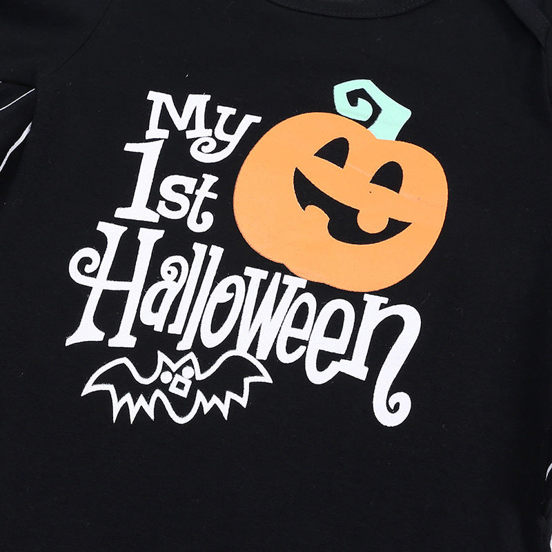 Cute Pumpkin Halloween Romper - I Love Goods