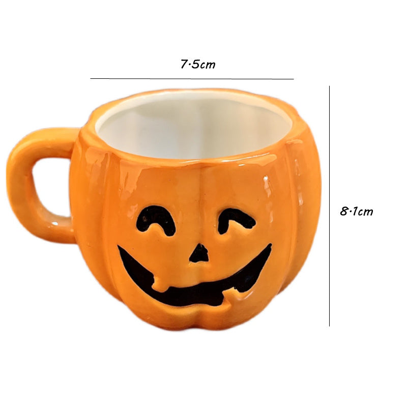 Ceramic Halloween Pumpkin Mug - I Love Goods