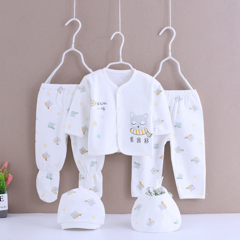 Cotton Baby Clothing Spring And Summer Underwear Set - I Love Goods