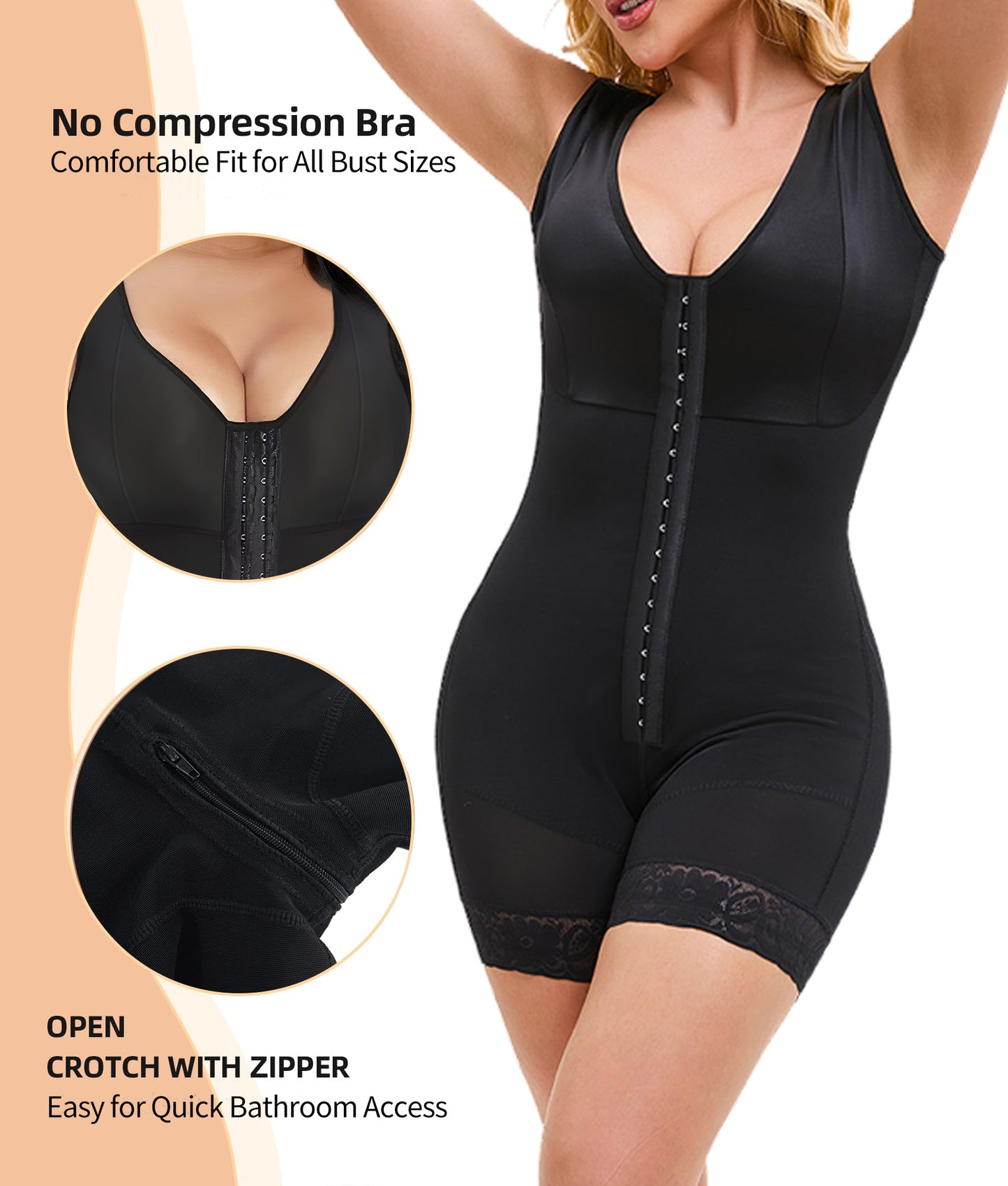 Elegant Tummy Control Full Body Shaper - I Love Goods