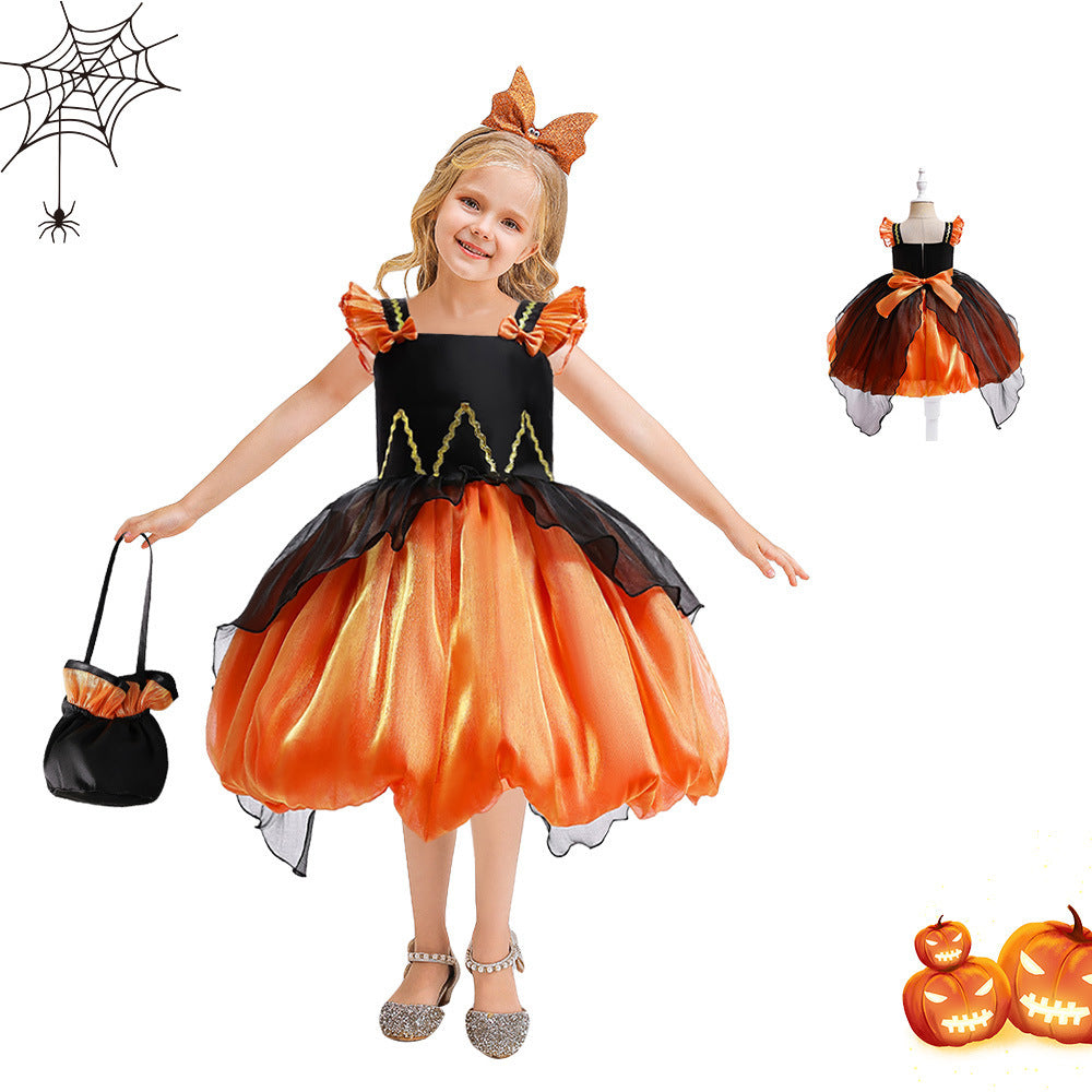 Halloween Witch Performance Costume Princess Dress - I Love Goods