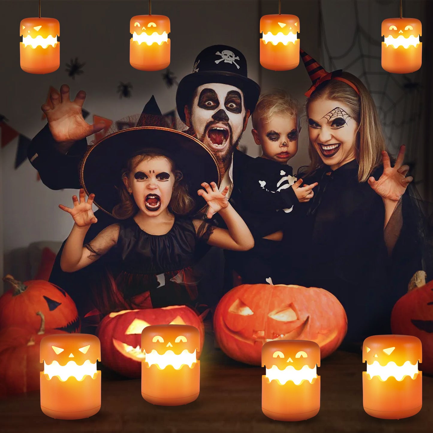 Foldable Portable Pumpkin Lamp - I Love Goods