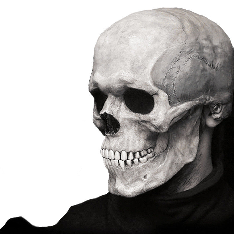 Realistic Movable-Jaw Skull Mask - I Love Goods