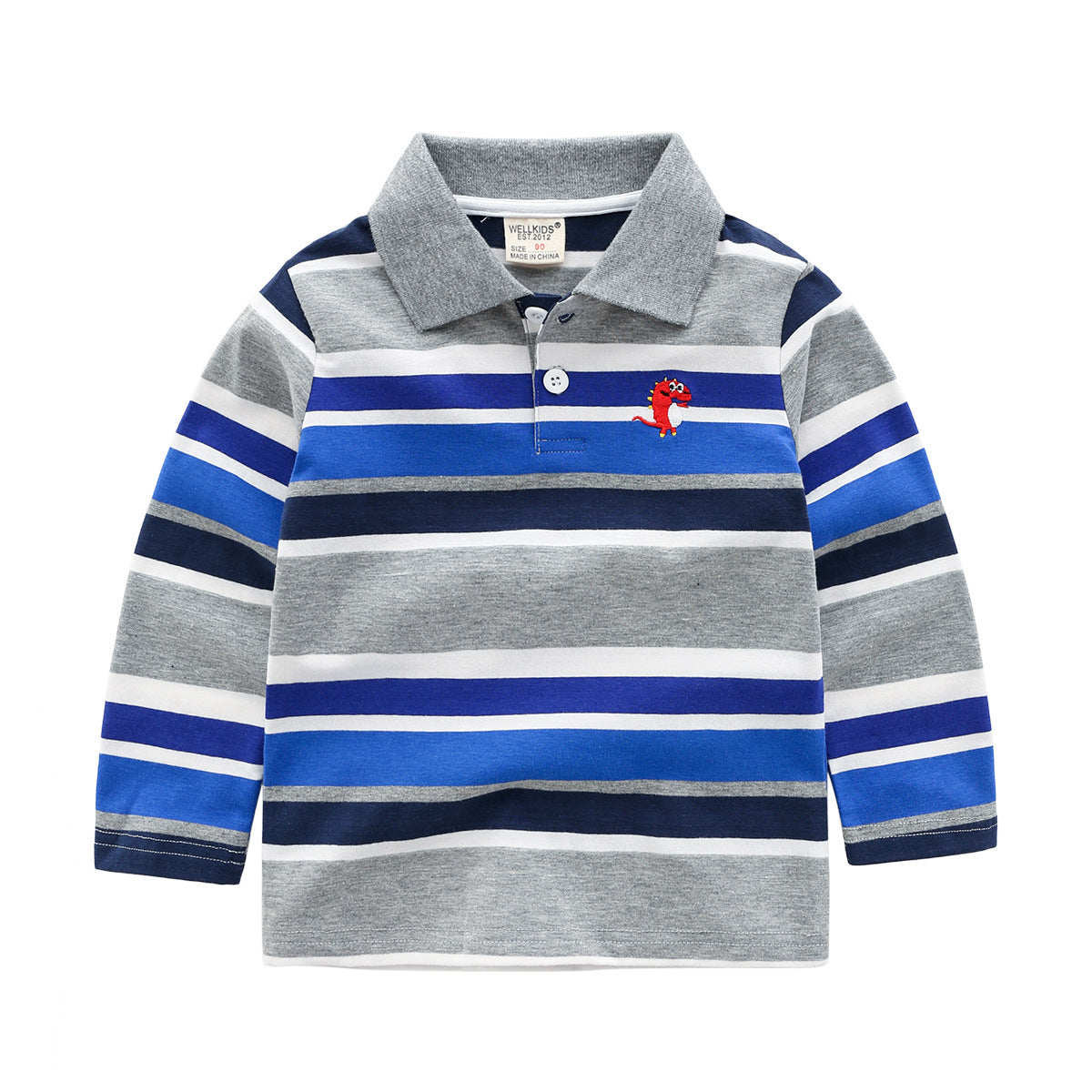 Boys striped long sleeve T-shirt - I Love Goods