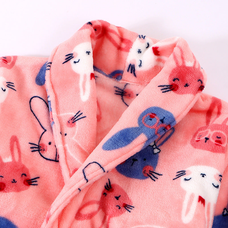 Kids' Plush Flannel Sleepwear - I Love Goods