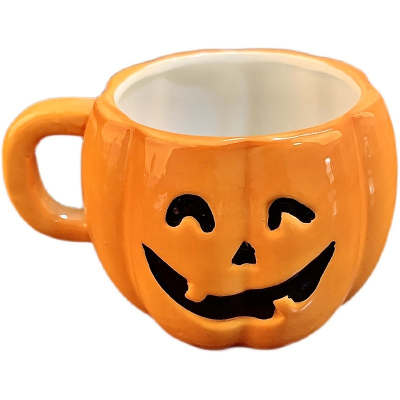 Ceramic Halloween Pumpkin Mug - I Love Goods
