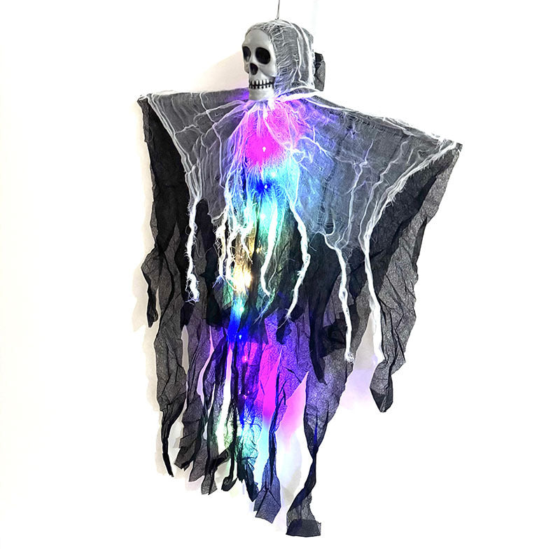 Outdoor Horror Hanging Skull Prop - I Love Goods