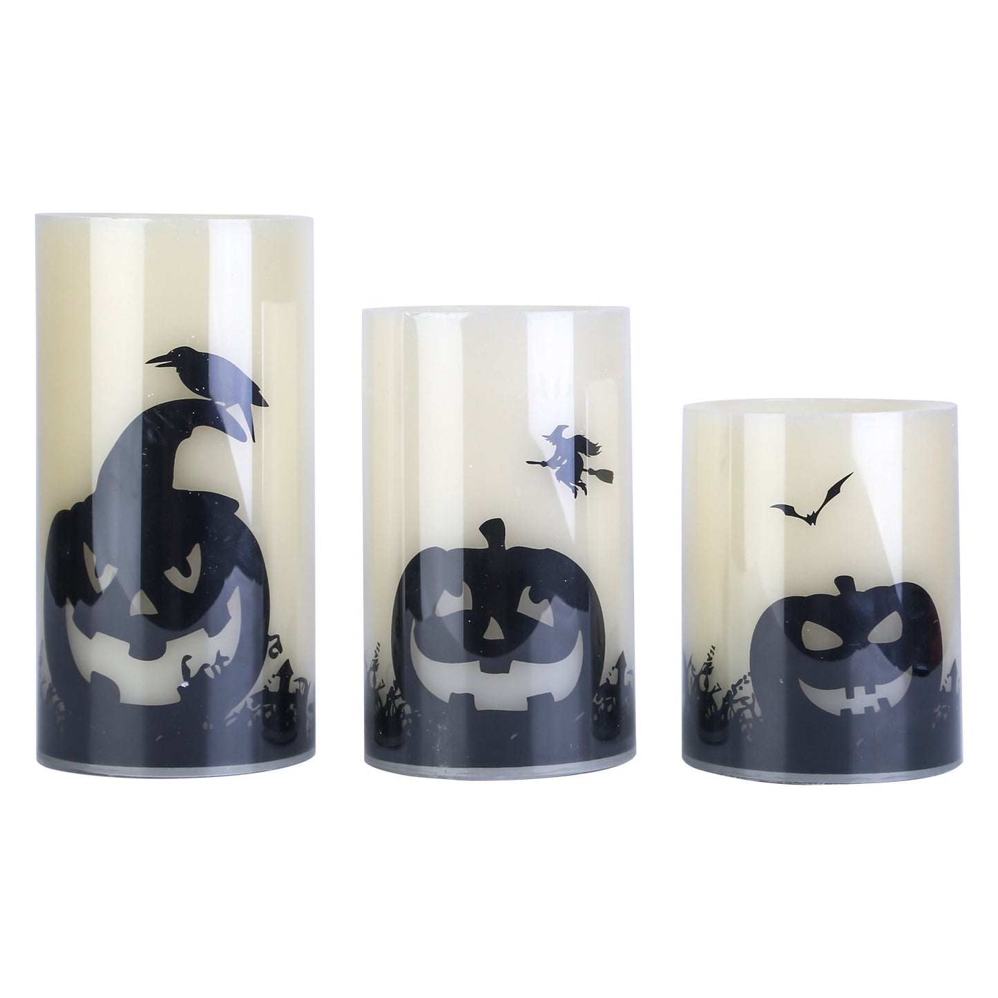 Spooky Glow 3PK Flameless Candles - I Love Goods