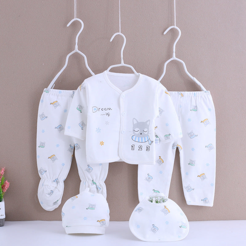 Cotton Baby Clothing Spring And Summer Underwear Set - I Love Goods