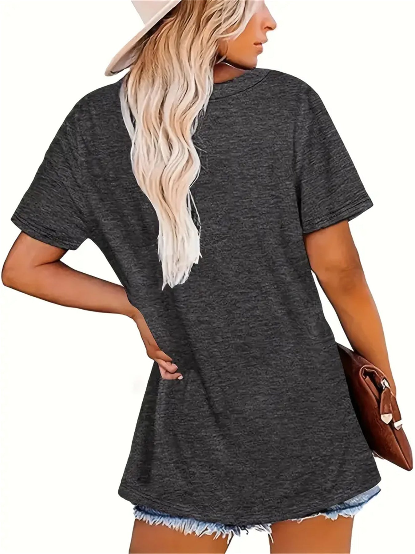 The "I'm Not Clumsy" Hoodless Slogan Top - I Love Goods