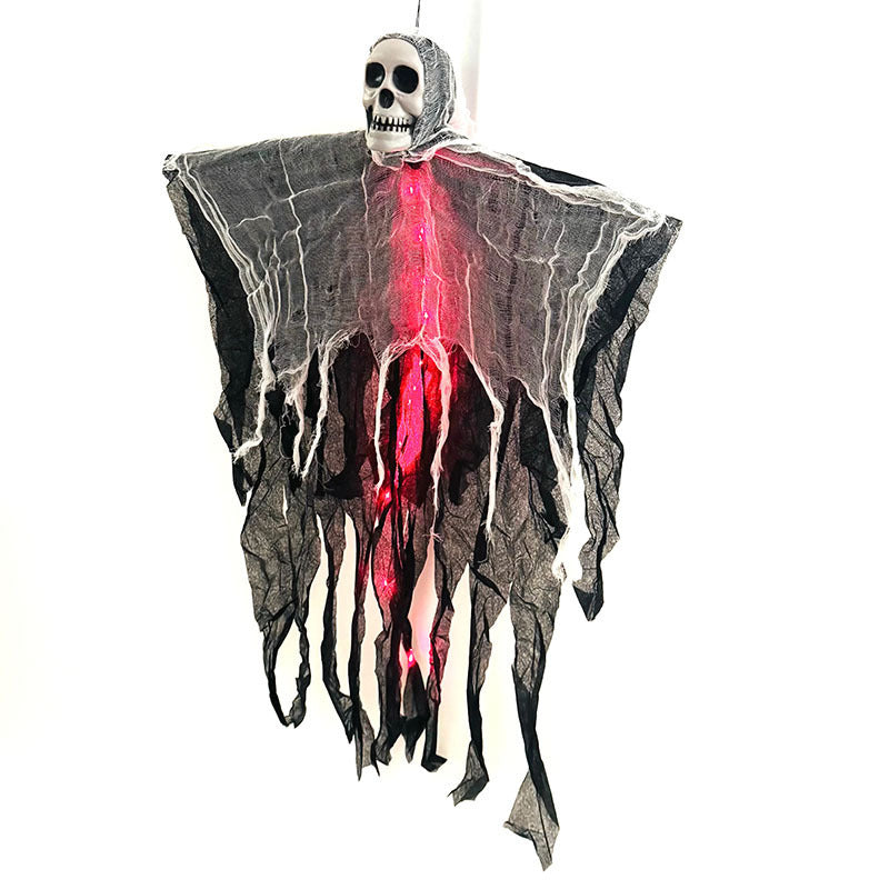 Outdoor Horror Hanging Skull Prop - I Love Goods