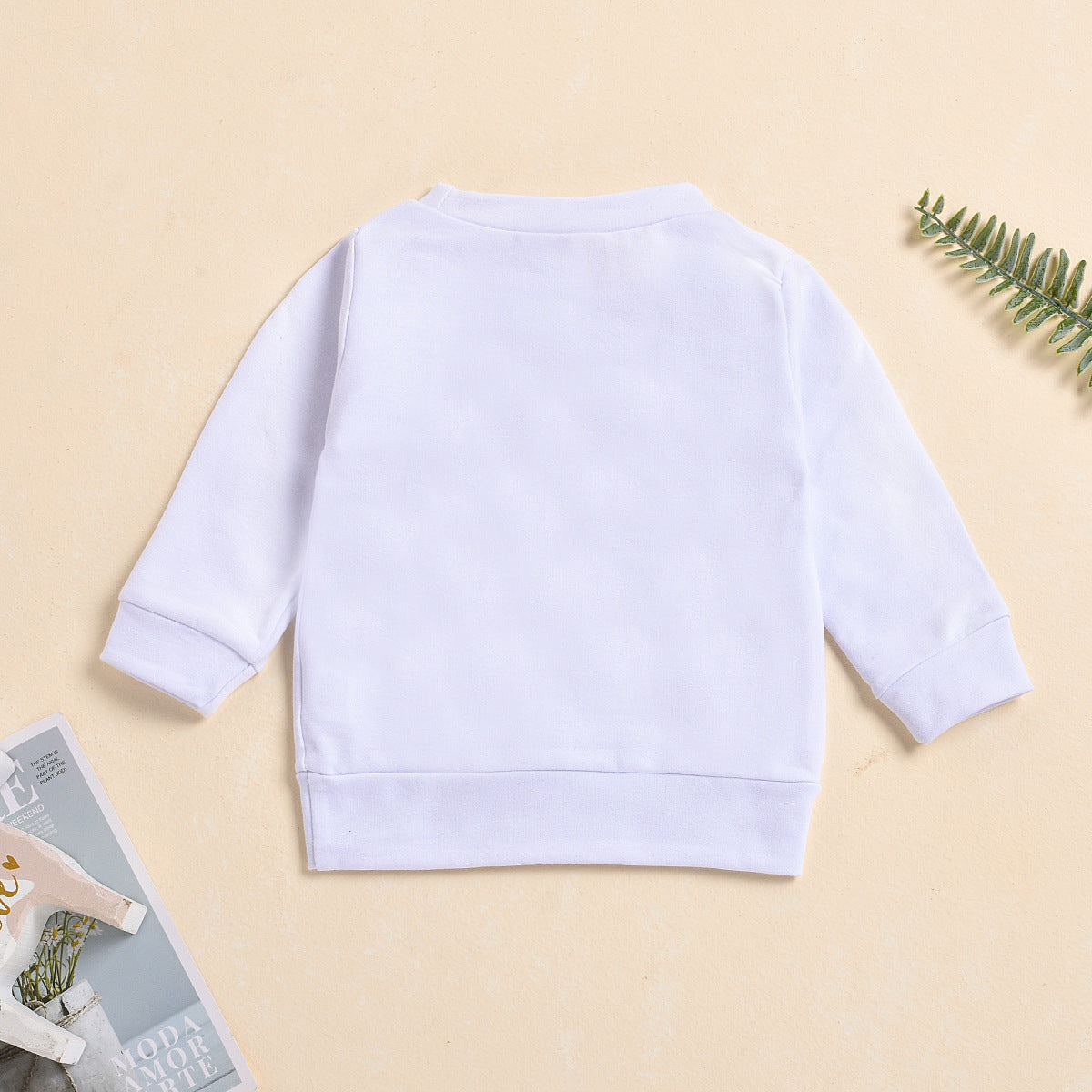 Black And White Mama Letter Print UniSex Baby Pullover Sweater - I Love Goods