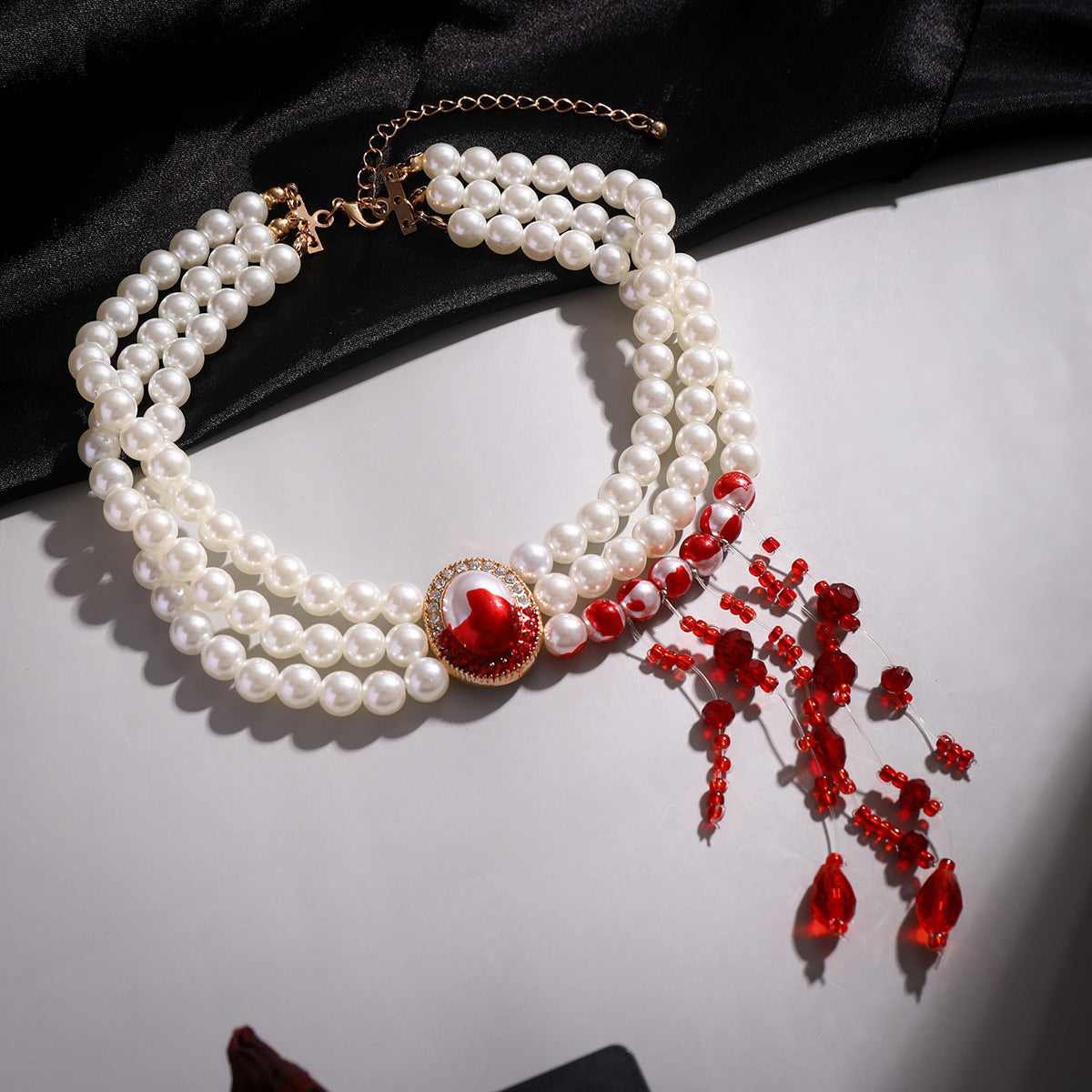 Halloween Pearl Collar Retro Gothic Style - I Love Goods