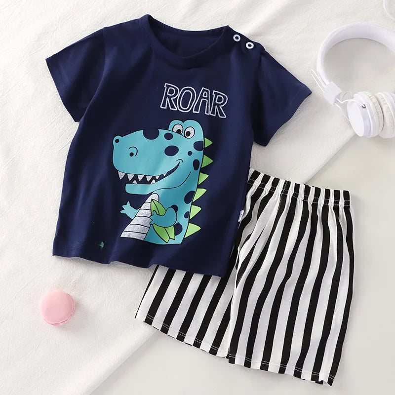 Unisex Cotton Clothes Set (Ages 1-3) - I Love Goods