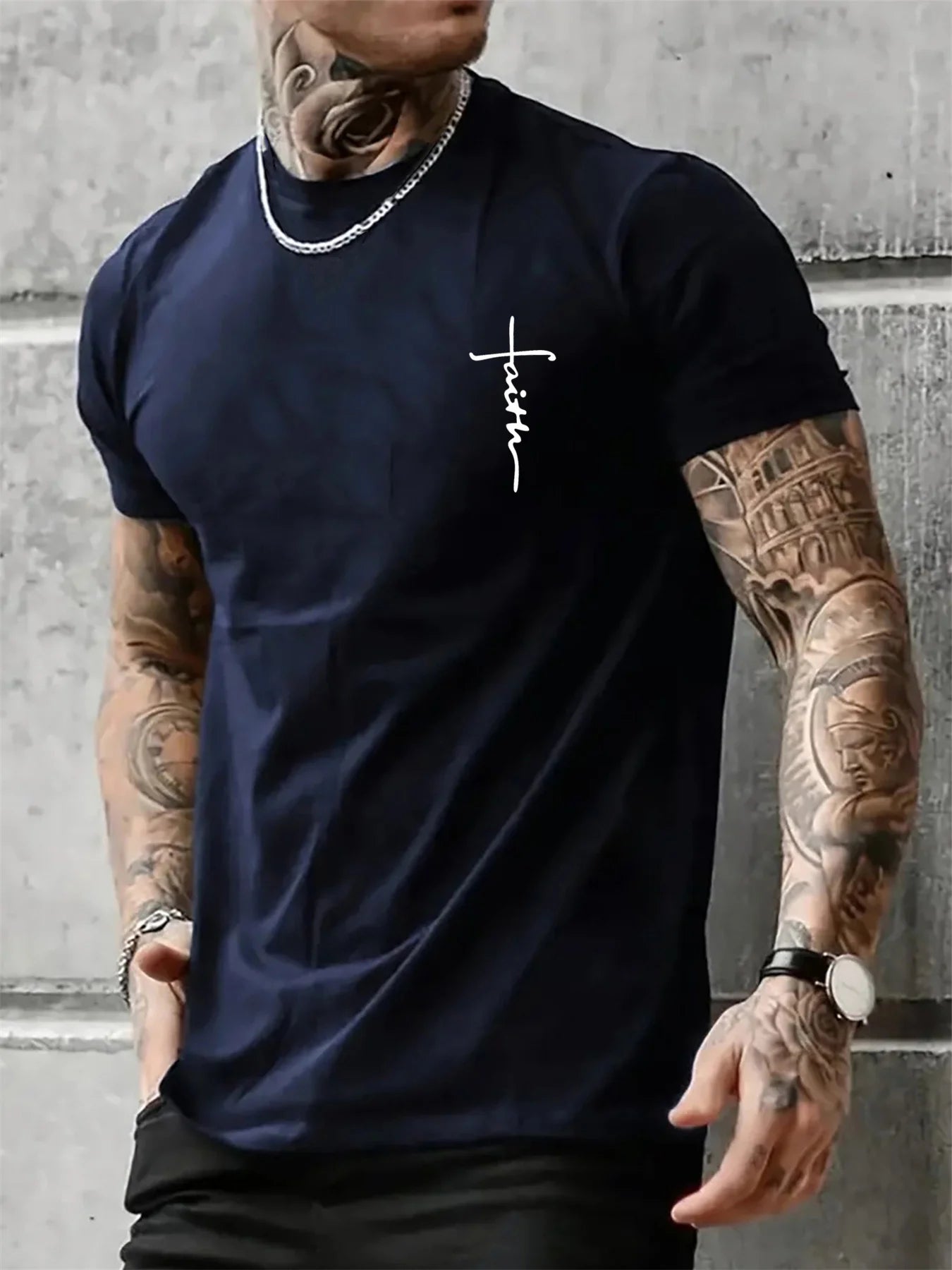 Premium Soft Cotton Short-Sleeve Tee