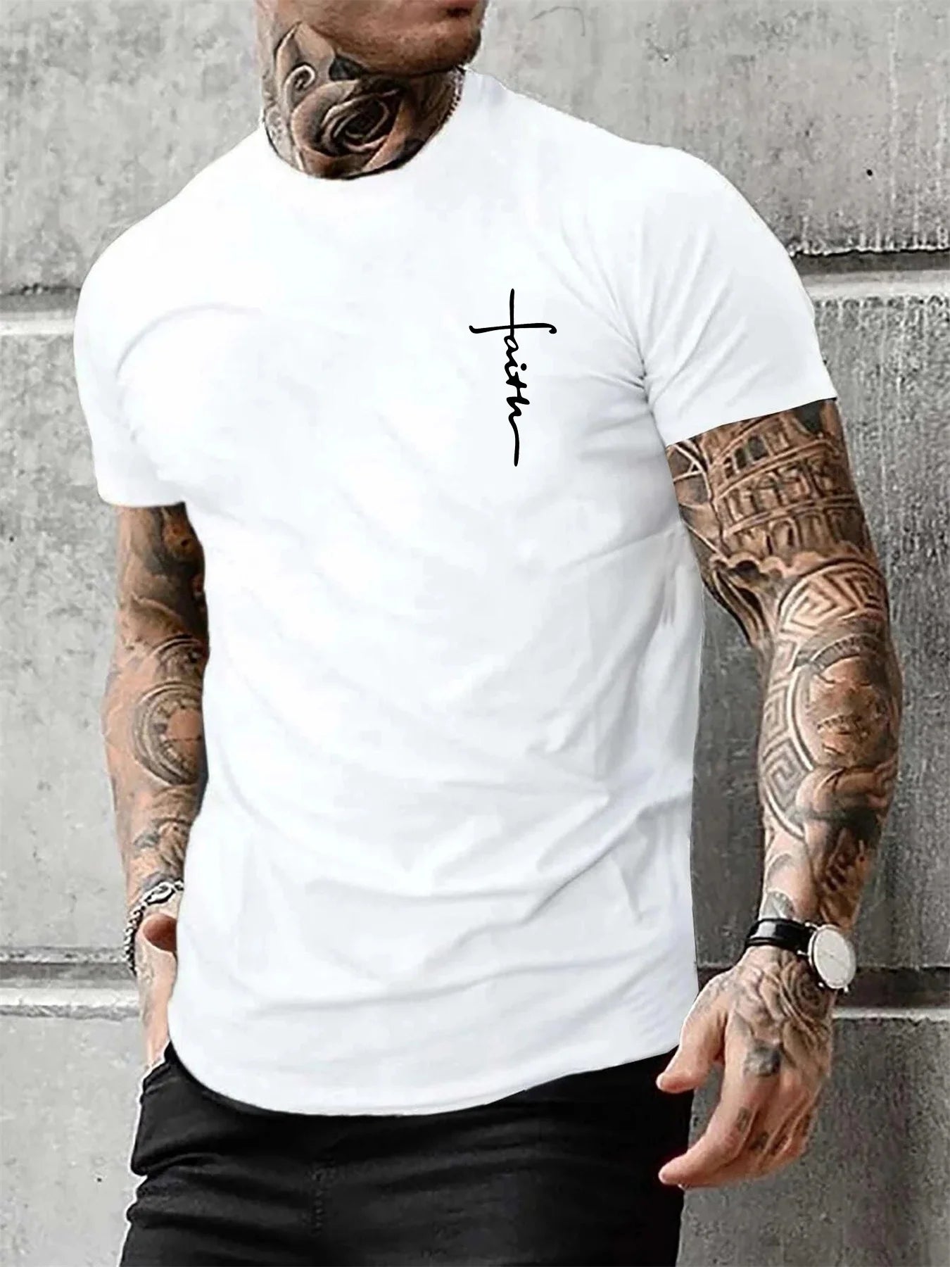 Premium Soft Cotton Short-Sleeve Tee