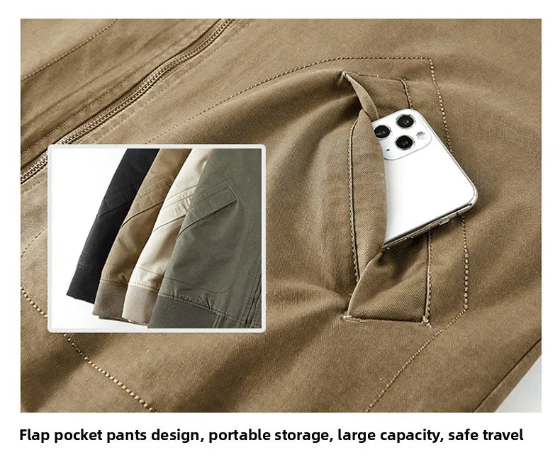New 2025 Men's Retro Cotton Lapel Jacket - I Love Goods