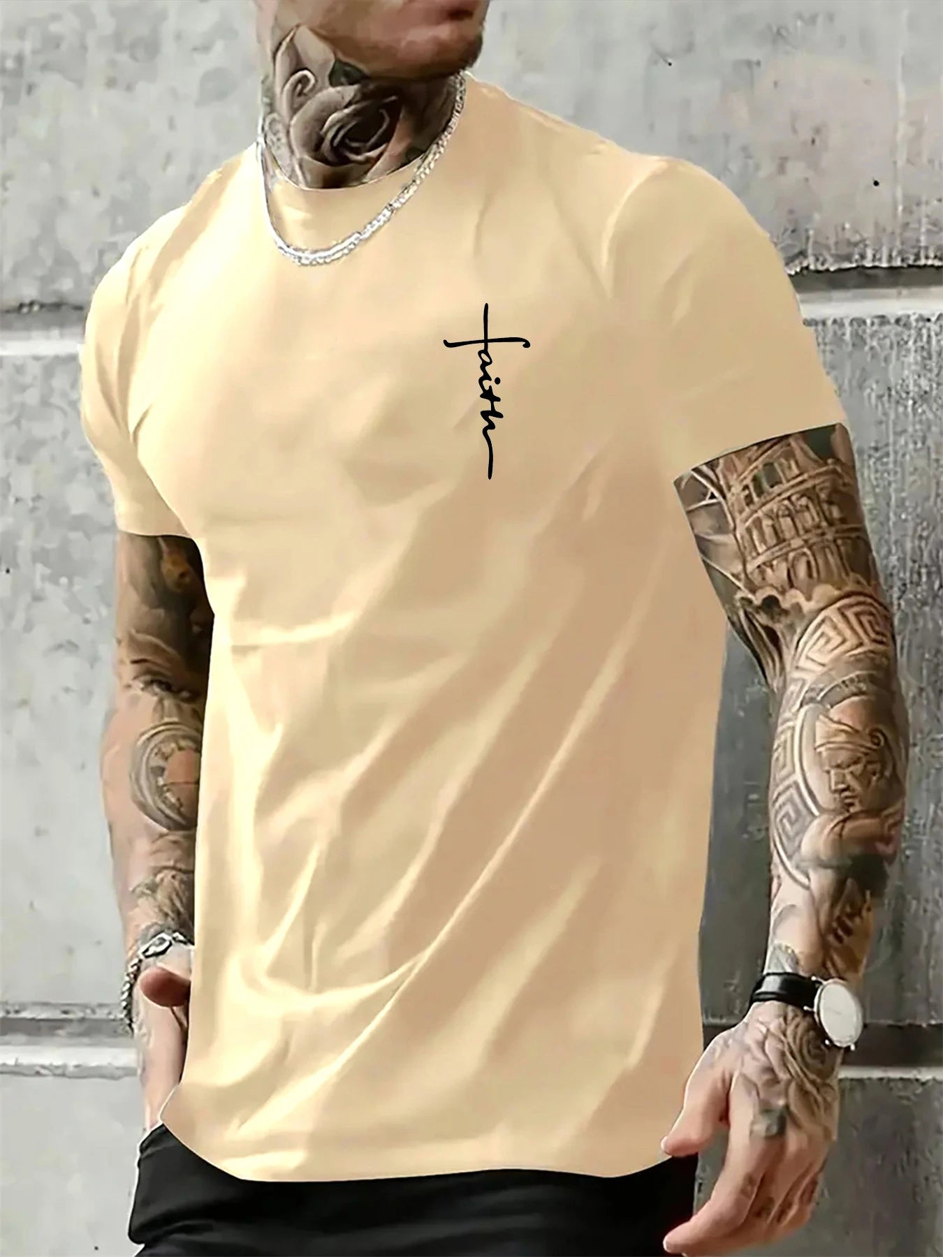 Premium Soft Cotton Short-Sleeve Tee