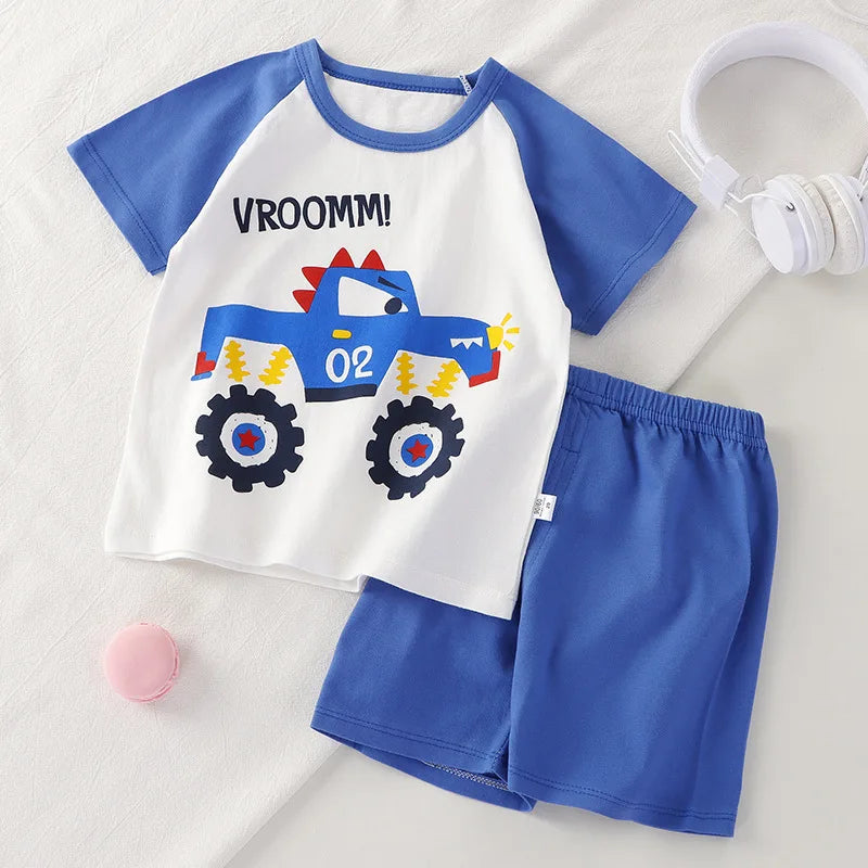 Unisex Cotton Clothes Set (Ages 1-3) - I Love Goods