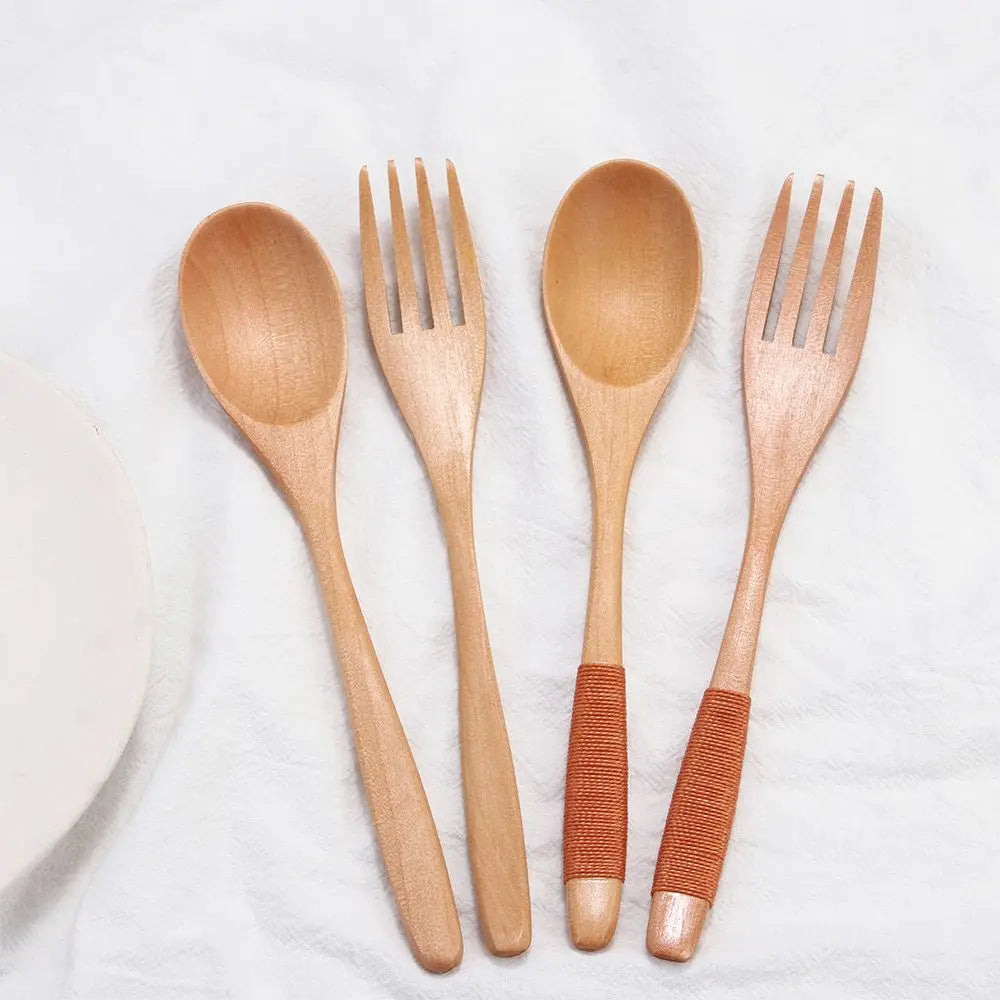 Wooden Utensil Dinner Set - I Love Goods