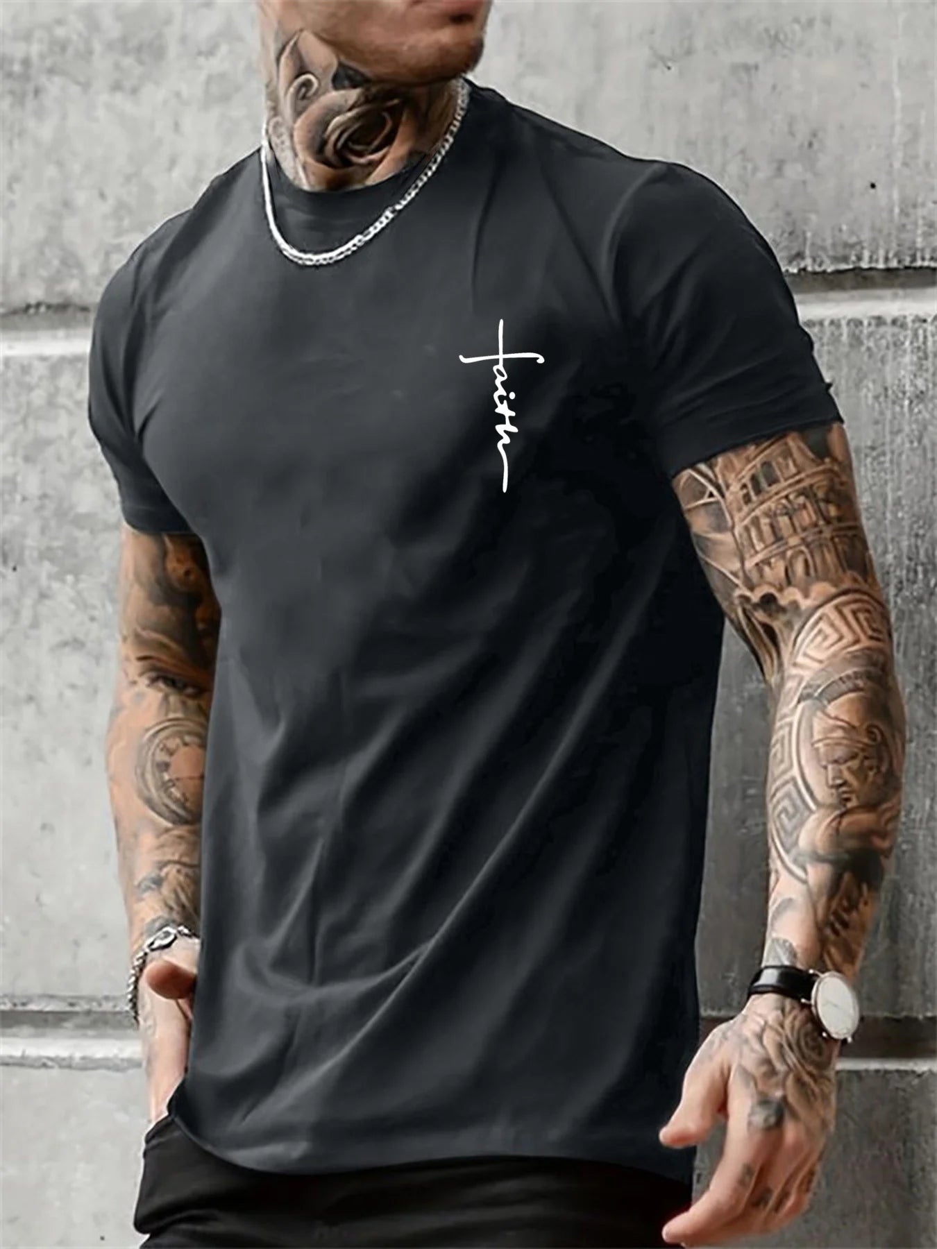 Premium Soft Cotton Short-Sleeve Tee