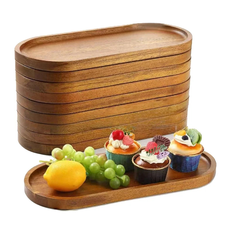 YOWEI Artisan Wooden Dessert & Snack Board - I Love Goods