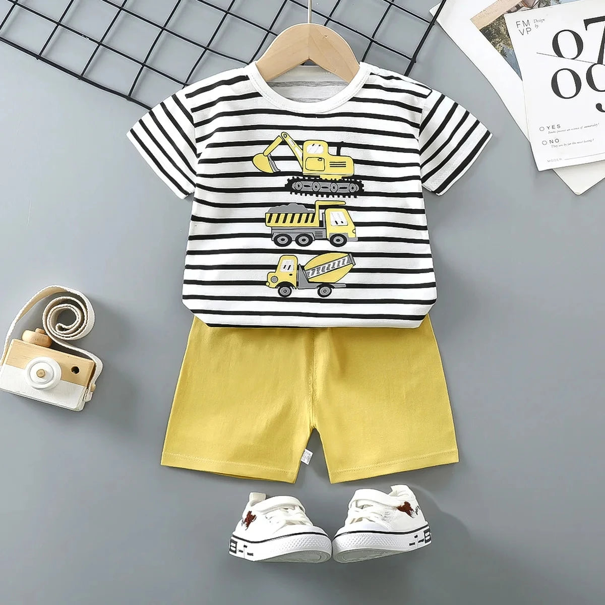Unisex Cotton Clothes Set (Ages 1-3) - I Love Goods