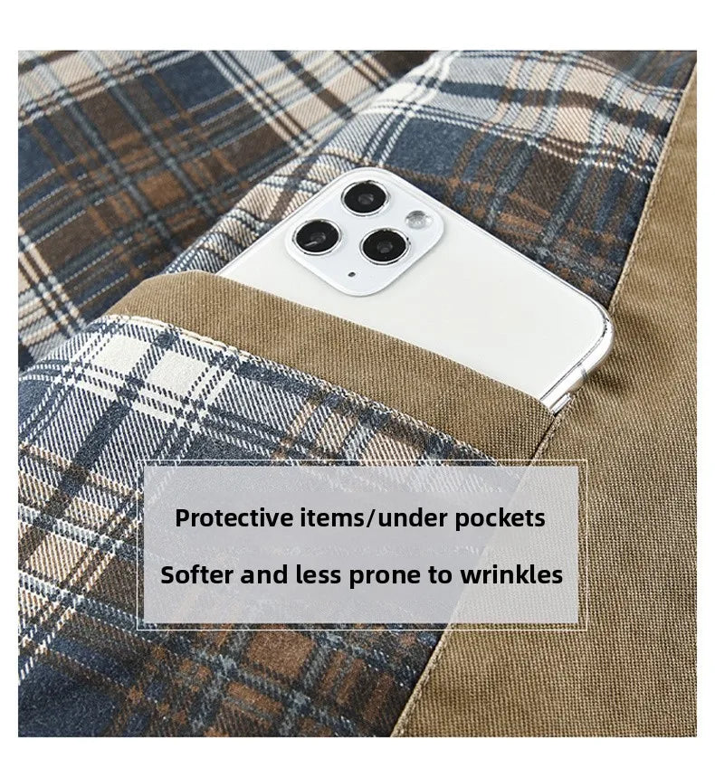 New 2025 Men's Retro Cotton Lapel Jacket - I Love Goods