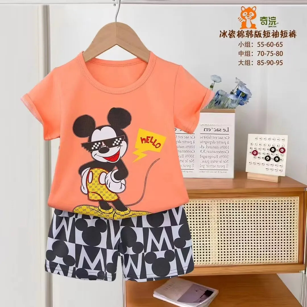 Unisex Cotton Clothes Set (Ages 1-3) - I Love Goods