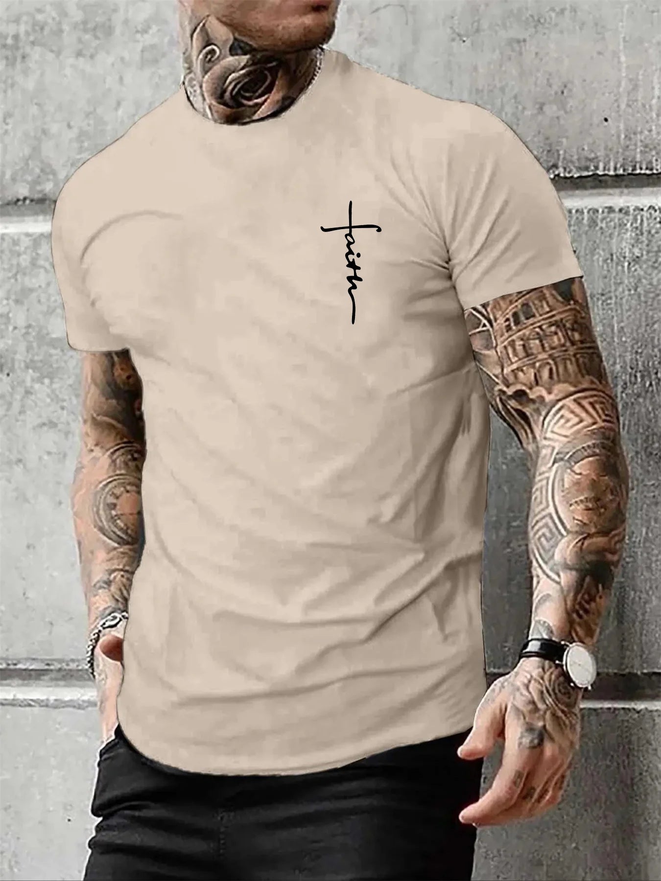 Premium Soft Cotton Short-Sleeve Tee