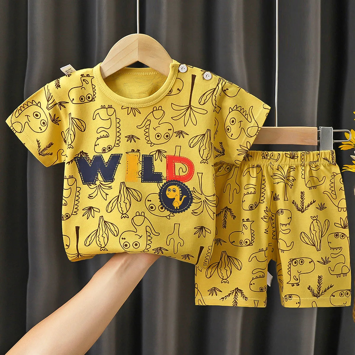 Unisex Cotton Clothes Set (Ages 1-3) - I Love Goods